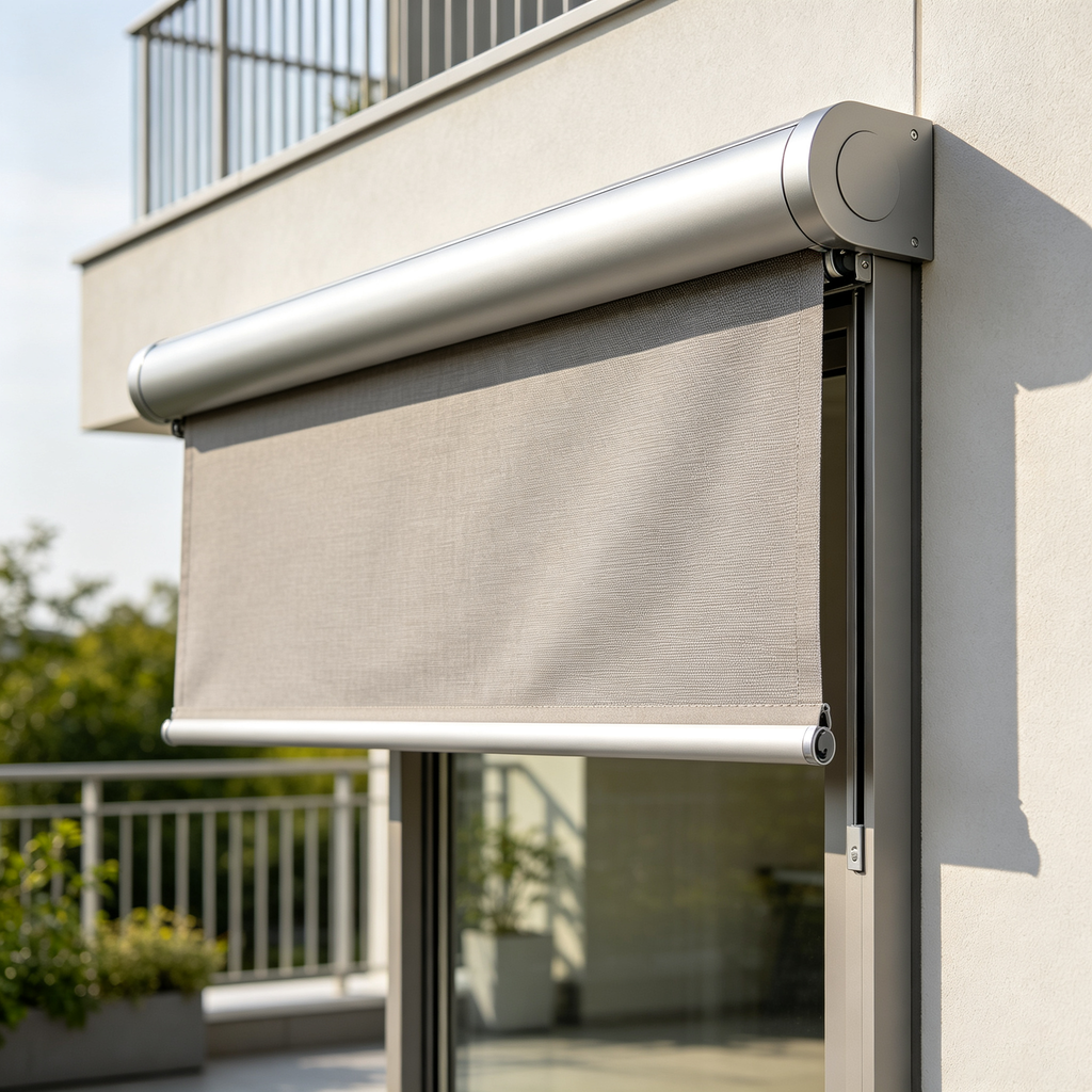 Motorized Outdoor Zip Screen