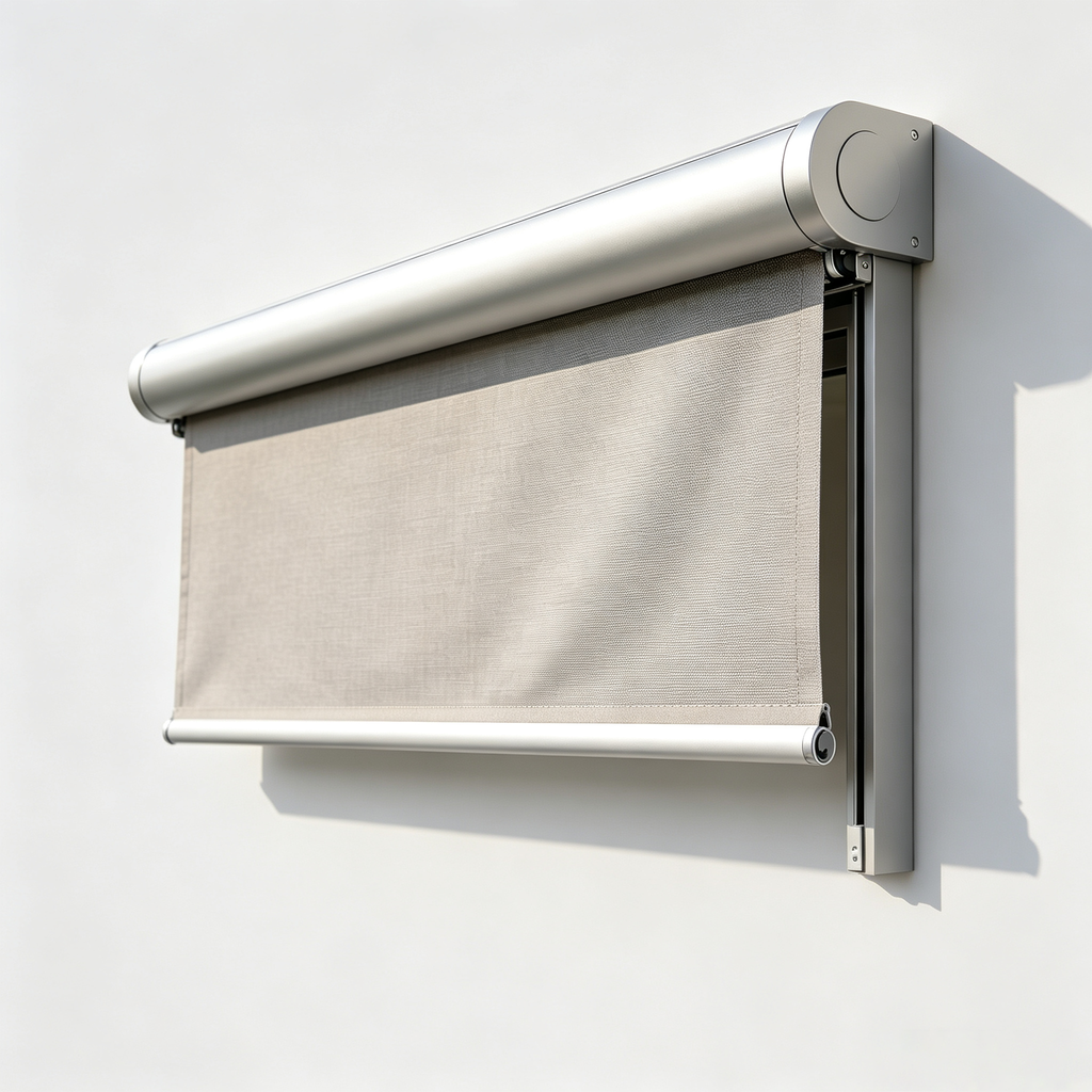 Motorized Outdoor Zip Screen
