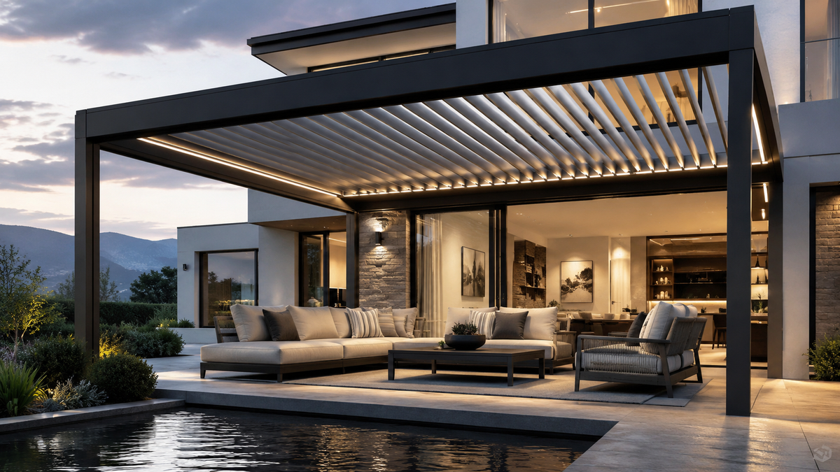 Modern Villa Pergola Project