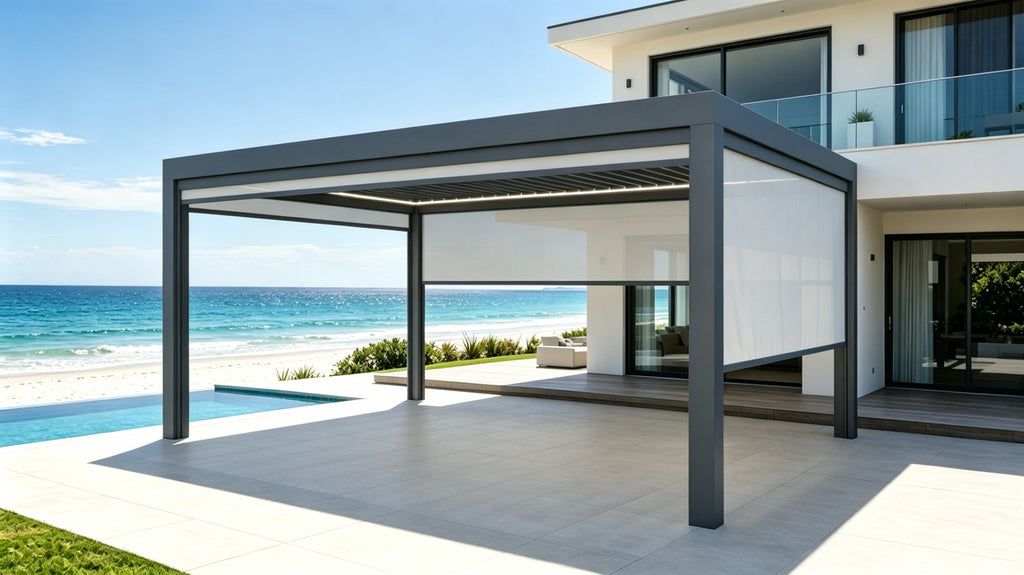 Retractable Louver Pergola