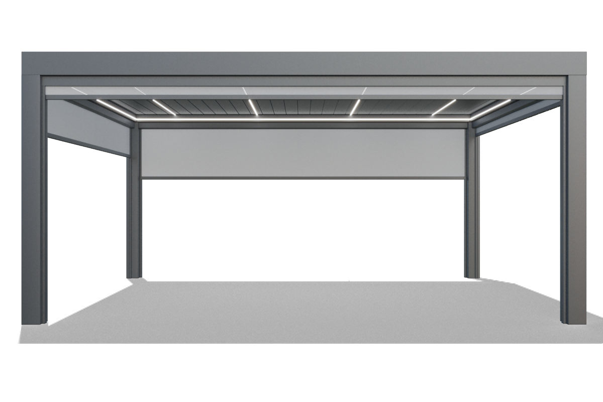 Retractable Louver Pergola