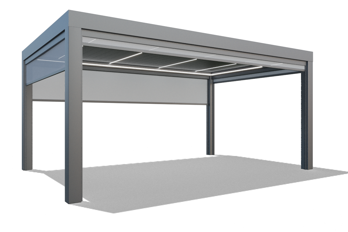 Retractable Louver Pergola